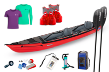 Gumotex nafukovací  kajak Seashine SET - 3