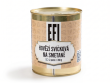 EFI Svíčková na smetaně 700 g 2 porce (trvanlivost až 24 měsíců)