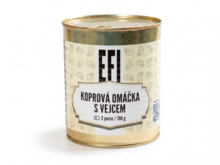 EFI Koprová omáčka s vejcem 700g 2 porce (trvanlivost až 24 měsíců)