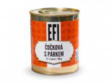 EFI Čočková s párkem 700g 2 porce (trvanlivost až 24měsíců)