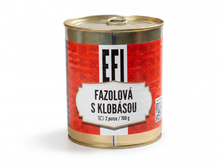 EFI Fazolová polévka s klobásou 700g 2 porce (trvanlivost až 24 měsíců)