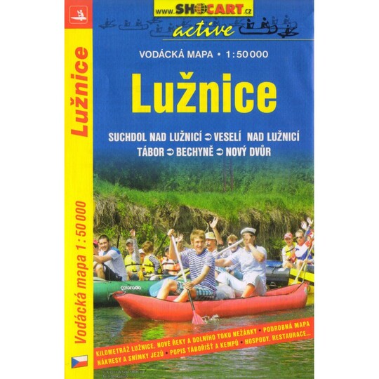 Vodácká mapa Lužnice 1