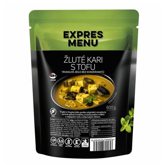 Expres Menu žluté kari s tofu 600g 1