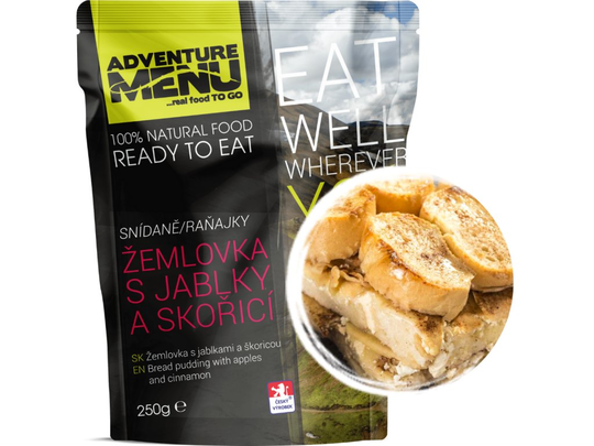Adventure menu - Žemlovka s jablky a skořicí 1