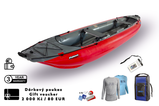 Gumotex kánoe Palava 400 s poukazem 2 000 Kč (80 EUR) Gumotex kánoe Palava 400 s poukazem 2 000 Kč (80 EUR) 1