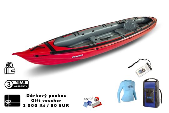 Gumotex kajak Seawave s poukazem 2 000 Kč (80 EUR) 1