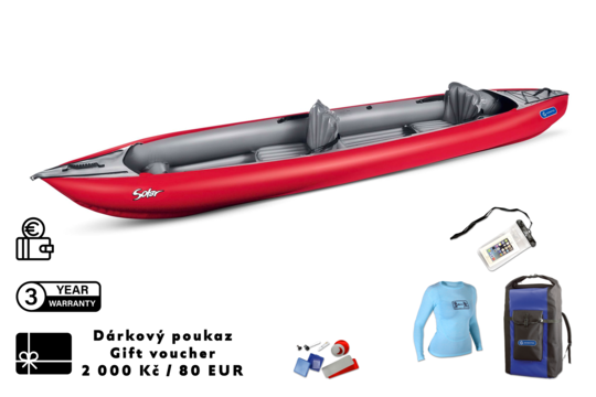 Gumotex kajak Solar s poukazem 2 000 Kč (80 EUR) 1