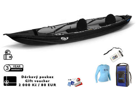 Gumotex kajak Rush 2 s poukazem 2 000 Kč (80 EUR) 1