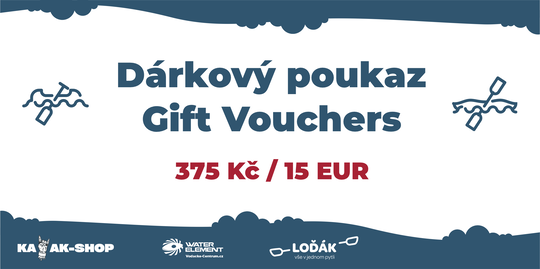 Dárkový poukaz 375 / 15 EUR 1