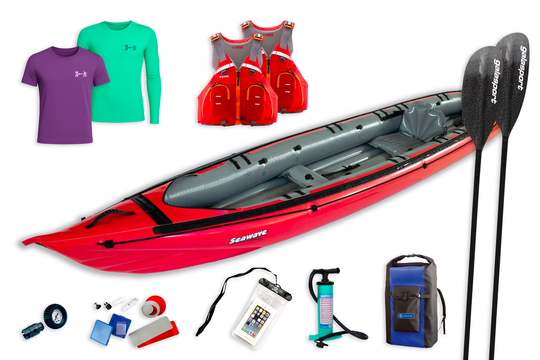 Gumotex nafukovací  kajak Seawave SET - 3 Gumotex nafukovací  kajak Seawave SET - 3 1