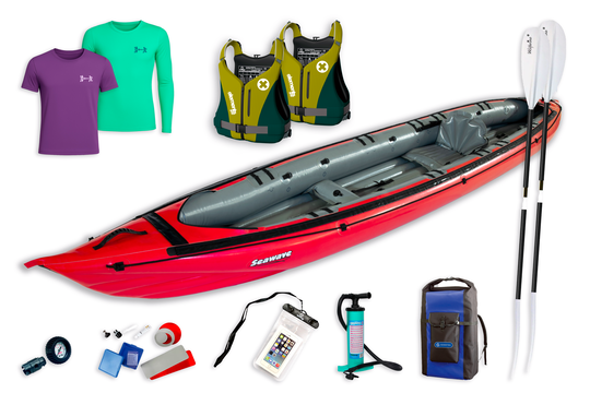 Gumotex nafukovací kajak Seawave SET - 2 Gumotex nafukovací kajak Seawave SET - 2 1