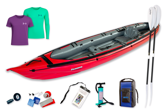 Gumotex nafukovací kajak Seawave SET - 1 Gumotex nafukovací kajak Seawave SET - 1 1