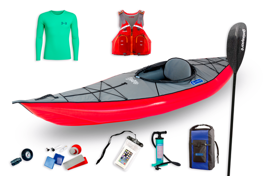 Gumotex nafukovací kajak Swing 1 Nitrilon SET - 3 1