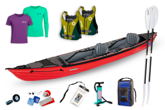 Gumotex nafukovací kajak Seashine SET - 2 1