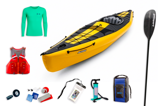 Gumotex nafukovací kajak Aurion SET 3 1