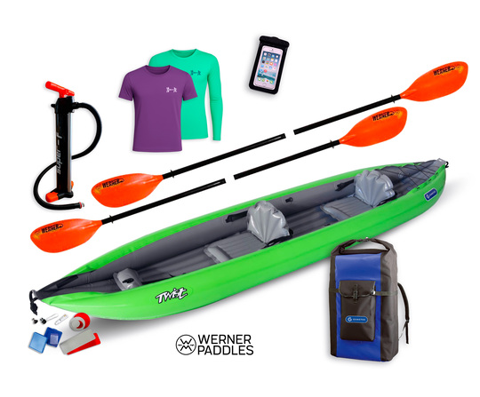 Gumotex Twist 2/1 SET I. - nafukovací kajak 1